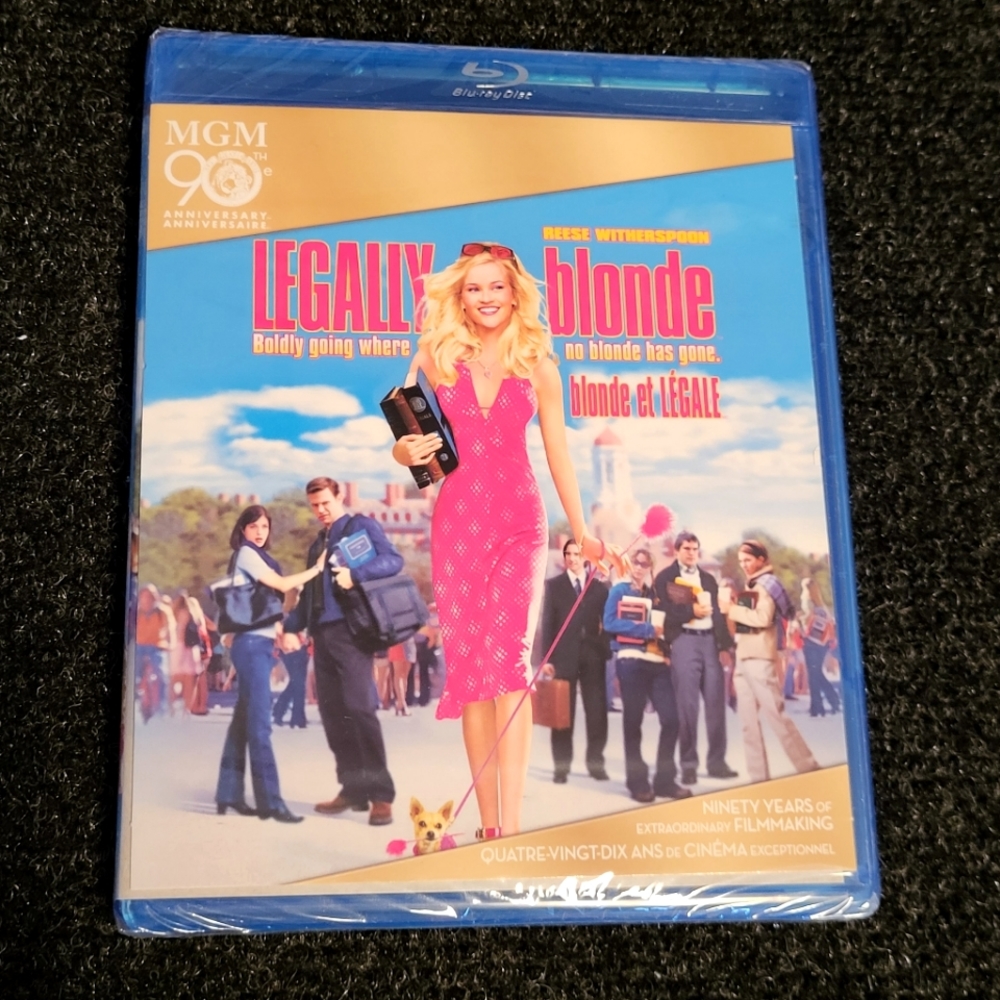 ⚡3/$20⚡ *NEW* LEGALLY BLONDE Blu-ray Reese Witherspoon Jennifer Coolidge Comedy